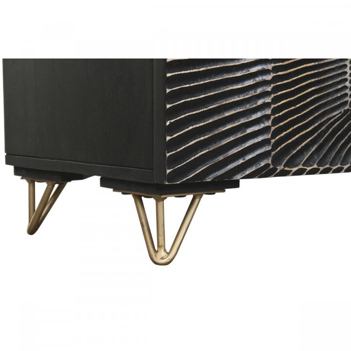 Mueble de TV Home ESPRIT Negro 160 x 40 x 50 cm