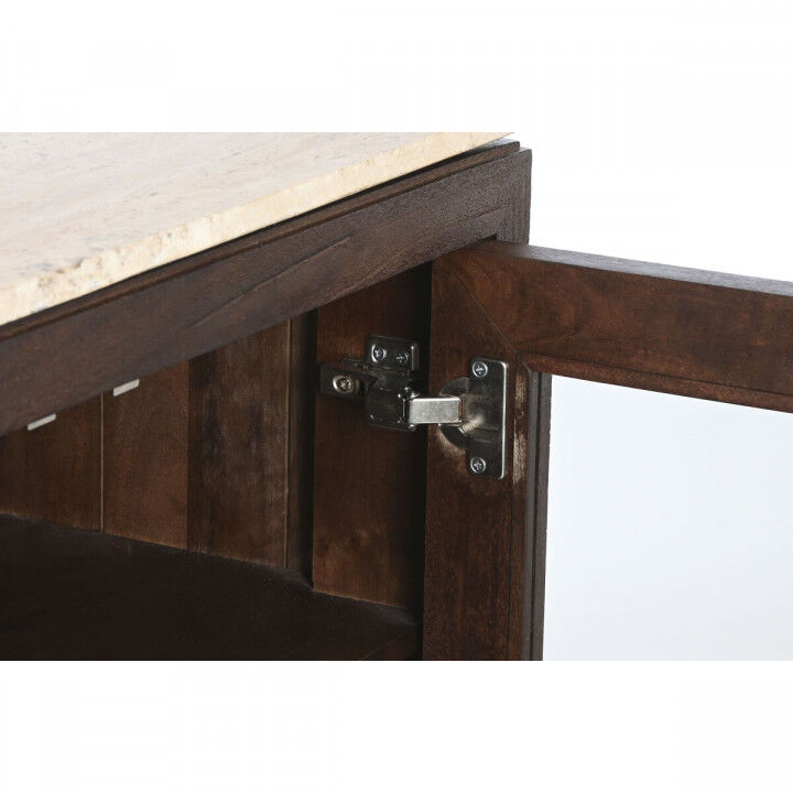 Credenza Home ESPRIT Marmo Legno di mango 200 x 40 x 70 cm