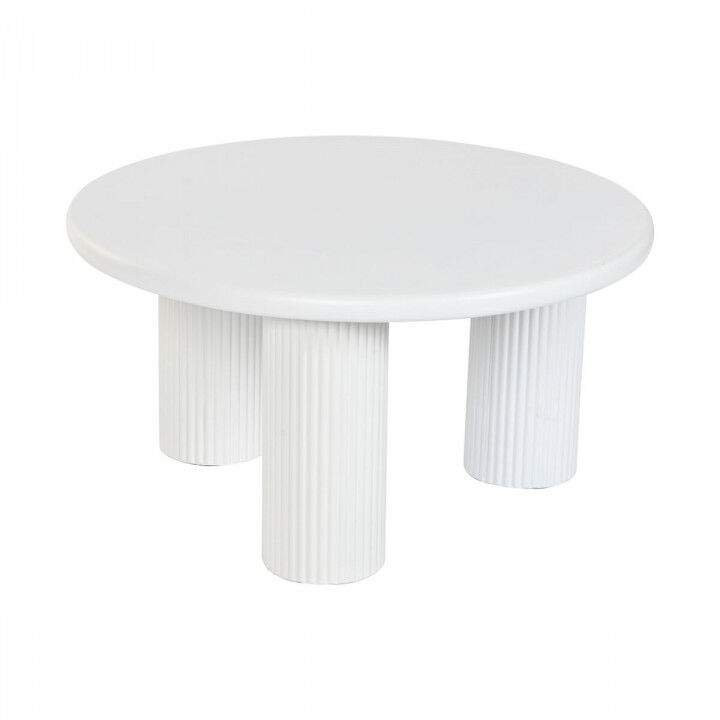 Beistelltisch Home ESPRIT Weiß 75 x 75 x 40 cm