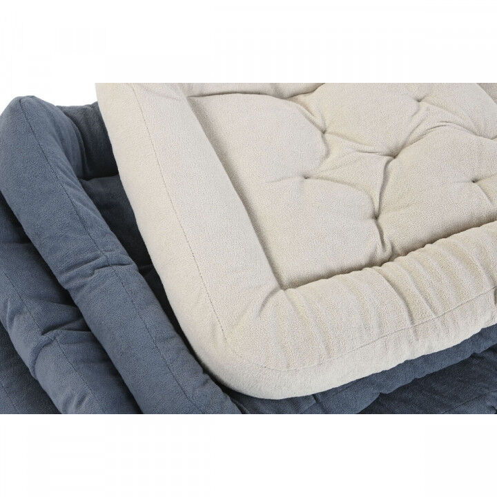 Pet bed Home ESPRIT Beige Grey Cream Dark grey 72 X 60 X 9 CM 2 Units