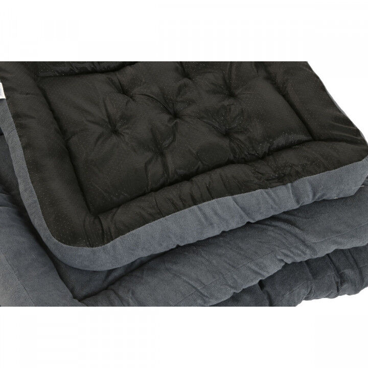 Cama para mascota Home ESPRIT Beige Gris Crema Gris oscuro 72 X 60 X 9 CM 2 Unidades