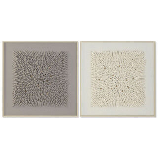 Canvas Home ESPRIT polystyrene Canvas 100 x 3,5 x 100 cm