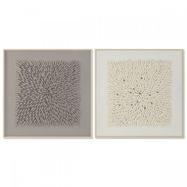 Tela Home ESPRIT polistirene Tela 100 x 3,5 x 100 cm