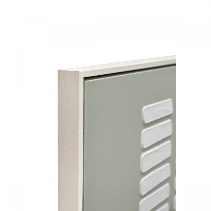 Toile Home ESPRIT Blanc Vert Moderne Urbaine 183 X 4 X 63 CM (2 Unités)