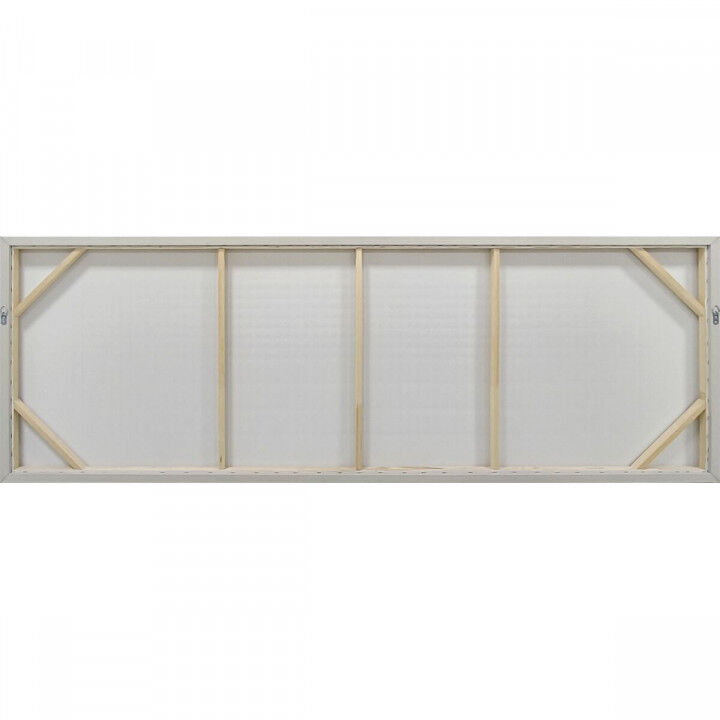 Toile Home ESPRIT Blanc Vert Moderne Urbaine 183 X 4 X 63 CM (2 Unités)