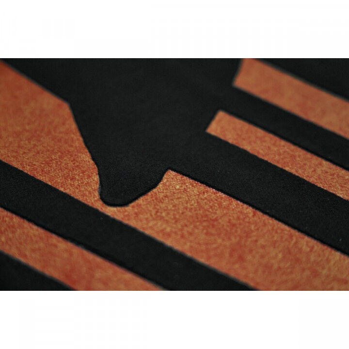 Canvas Home ESPRIT Zwart Rood Stads 83 x 4 x 123 cm (2 Stuks)