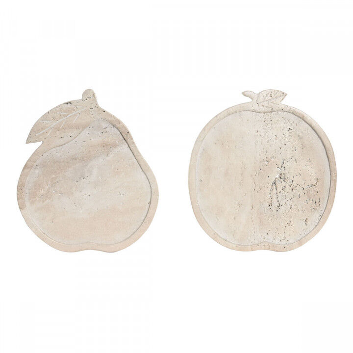 Figurine Décorative Home ESPRIT Beige Scandinave 30 X 27 X 1,8 CM (2 Unités)