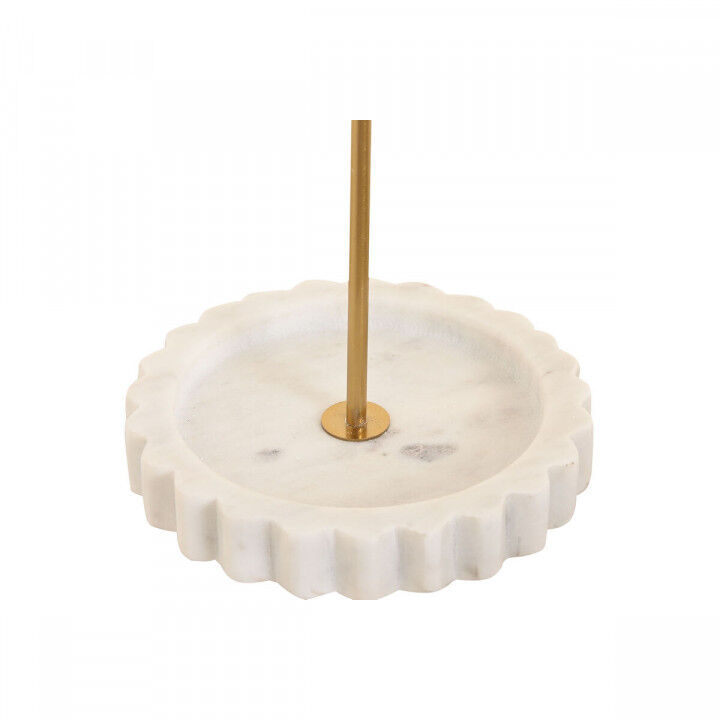 Porte-bijoux Home ESPRIT Blanc Doré Métal 16 x 13 x 32 cm