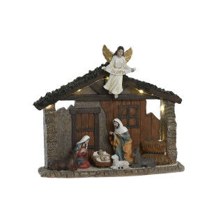 Crèche de Noël Home ESPRIT Multicouleur Résine