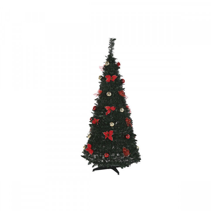 Albero di Natale Home ESPRIT Rosso Verde PVC