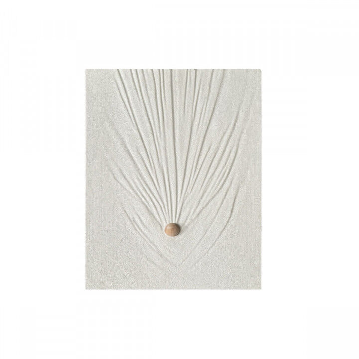 Decoración de Pared Home ESPRIT Blanco Natural Scandi 60 X 7 X 80 CM