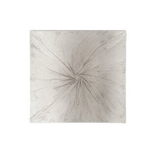 Wall Decoration Home ESPRIT White Abstract Scandi 80 x 6 x 80 cm
