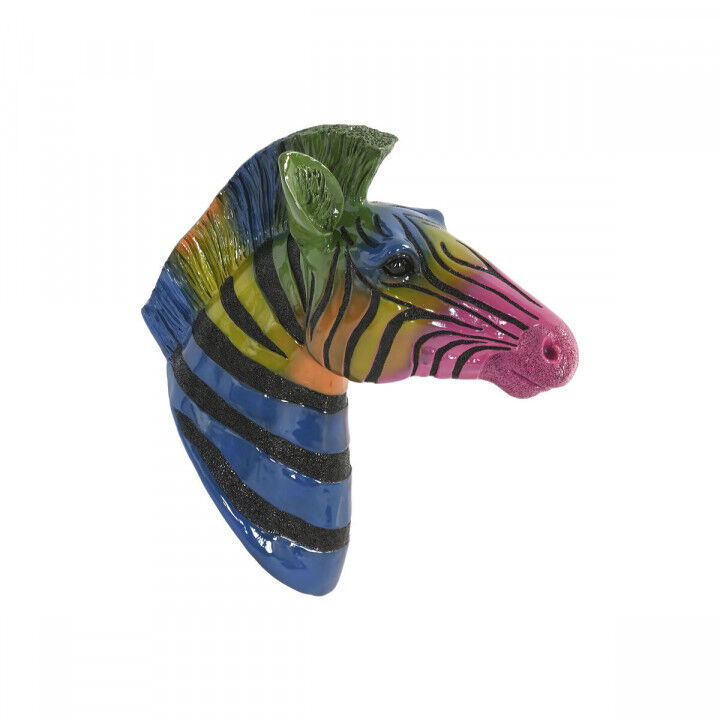 Wanddekoration Home ESPRIT Bunt Zebra Moderne 23 X 42 X 49 CM