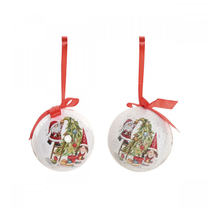 Bolas de Navidad Home ESPRIT Multicolor PVC (14 Piezas)