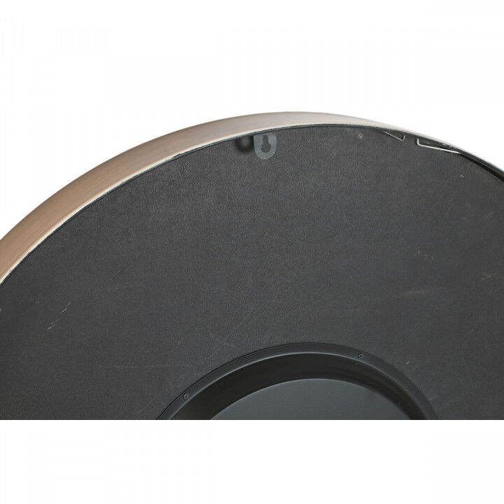 Reloj de Pared Home ESPRIT Blanco Dorado Metal Cristal Urbano 80 x 8 x 80 cm