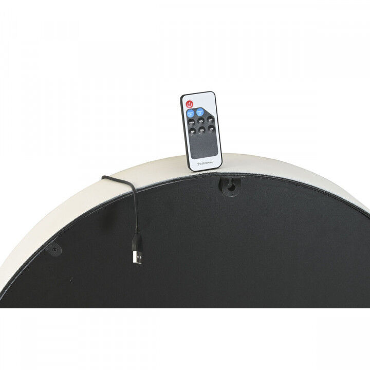 Wall Clock Home ESPRIT White Metal Loft 60 x 9 x 60 cm