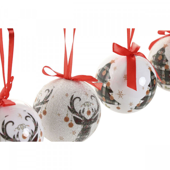 Kerstballen Home ESPRIT Multicolour PVC (14 Onderdelen)