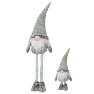 Décorations de Noël Home ESPRIT Vert Gnome 20 X 13 X 87 CM
