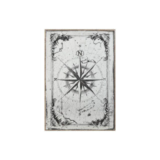 Specchio da parete Home ESPRIT Nero Dorato Vintage 60 x 4 x 90 cm