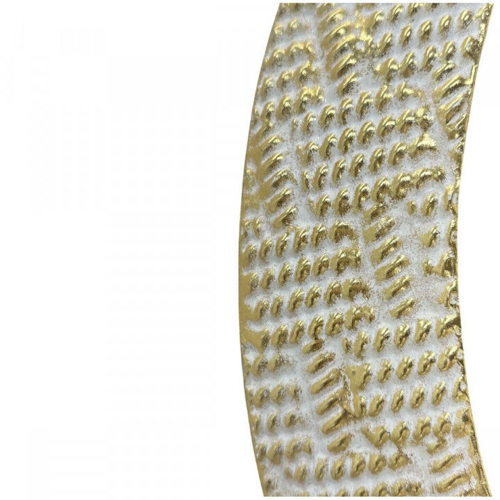 Wandspiegel Home ESPRIT Wit Gouden Orientaals 73 x 7 x 73 cm