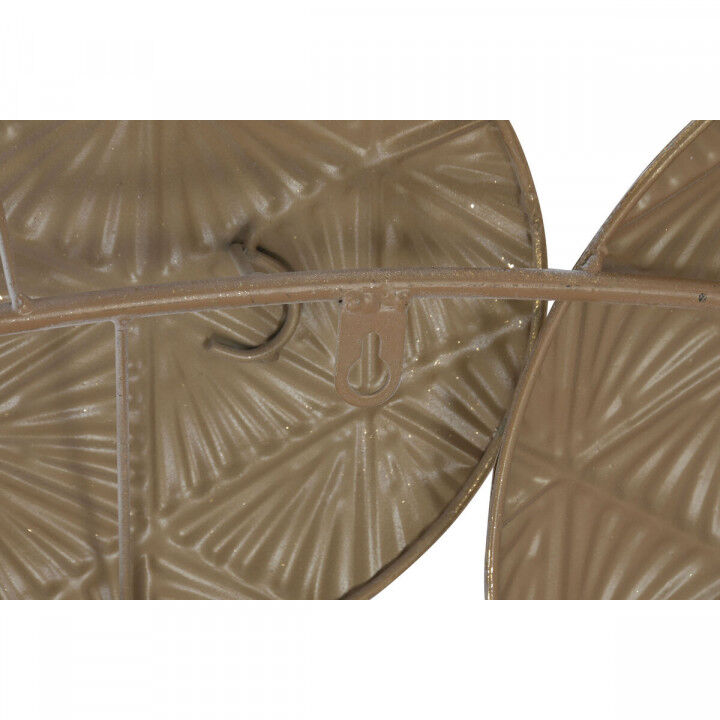 Decoratieve figuren Home ESPRIT Wit Gouden Cirkels Decapé 102 X 7 X 74 CM