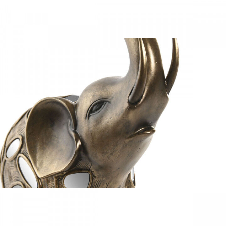Decoratieve figuren Home ESPRIT Brons Olifant 22,5 X 10,5 X 37,5 CM