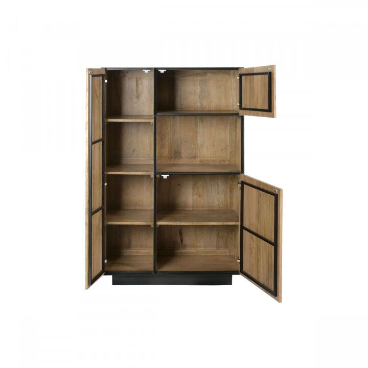 Stand Espositore Home ESPRIT Cristallo Legno di mango 89 X 44 X 140 CM