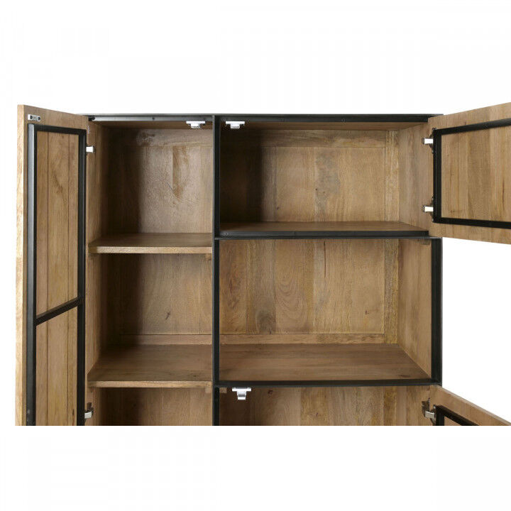 Display Stand Home ESPRIT Crystal Mango wood 89 X 44 X 140 CM