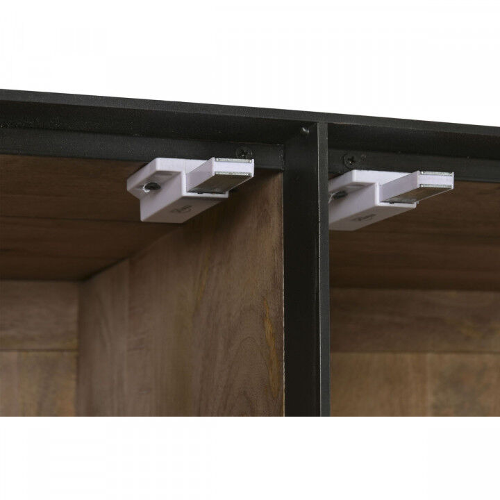 Displayständer Home ESPRIT Kristall Mango-Holz 89 X 44 X 140 CM