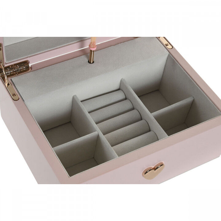 Box-Schmuckkästchen Home ESPRIT Rosa Holz Spiegel