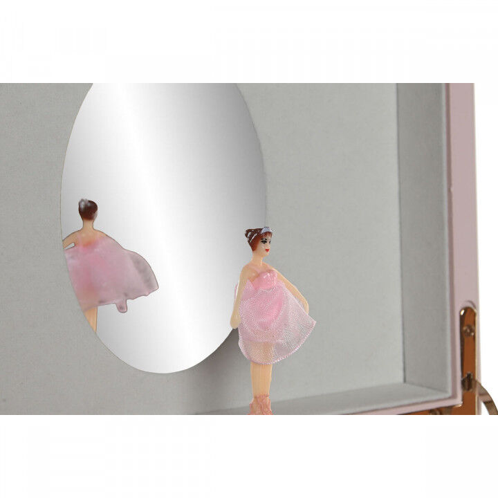 Jewelry box Home ESPRIT Pink Wood Mirror