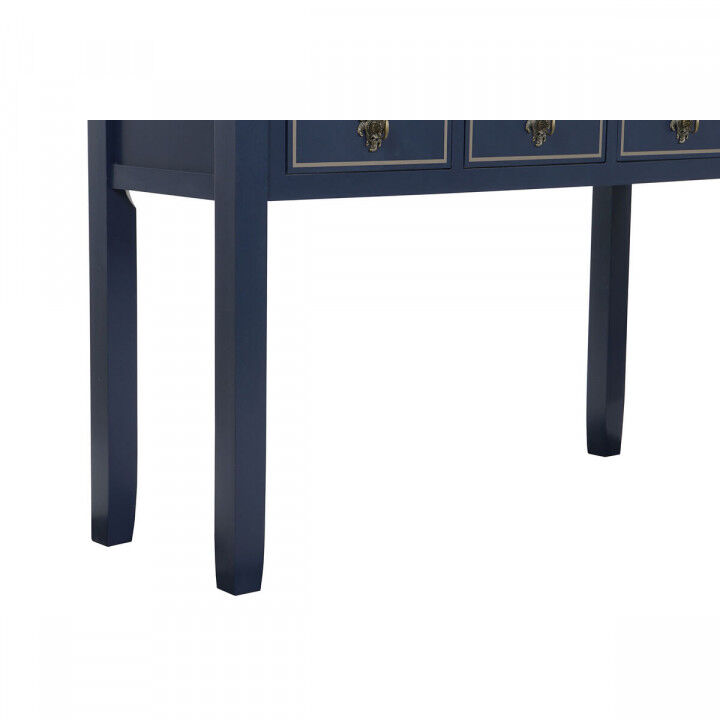Ingresso Home ESPRIT Marrone Blu Marino 103 x 35 x 80 cm