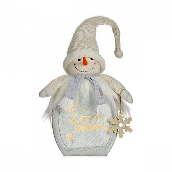 Decorative Figure Krist+ White Snow Doll 15 x 65,5 x 27 cm