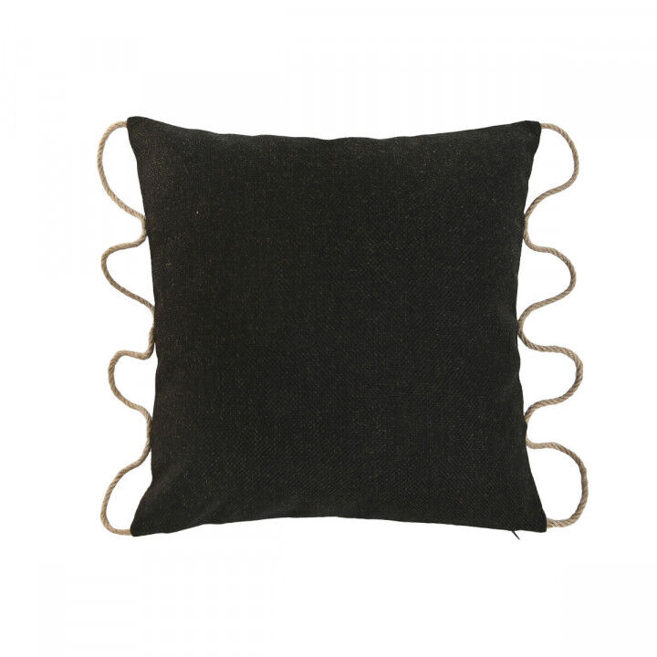 Cojín Home ESPRIT Negro 45 x 15 x 45 cm