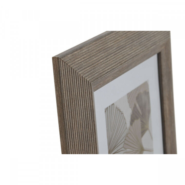 Photo frame Home ESPRIT Natural Crystal polystyrene 21,4 x 1,8 x 26,5 cm
