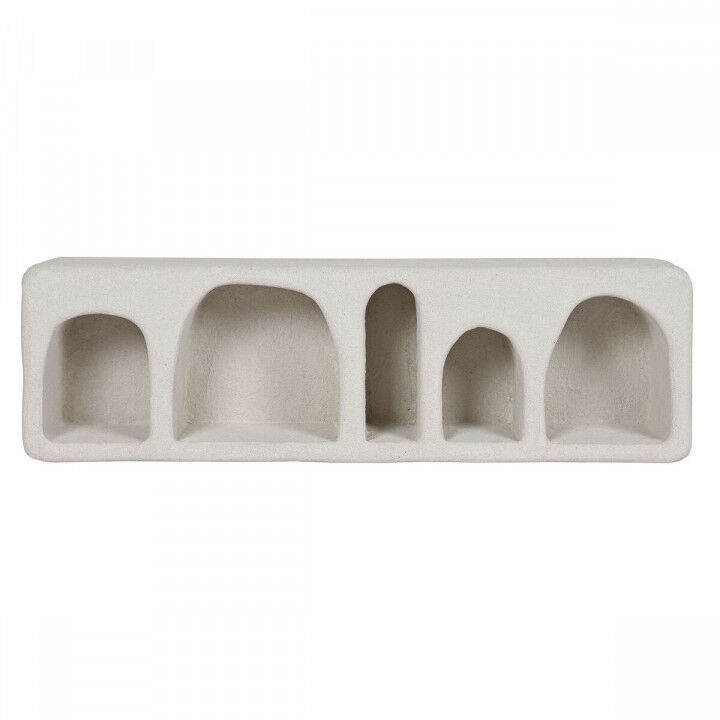 Planken Home ESPRIT Wit Spar Hout MDF 100 x 18 x 30 cm Voor aan de muur