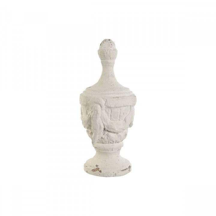 Figura Decorativa Home ESPRIT Blanco Decapé 23 x 23 x 51 cm