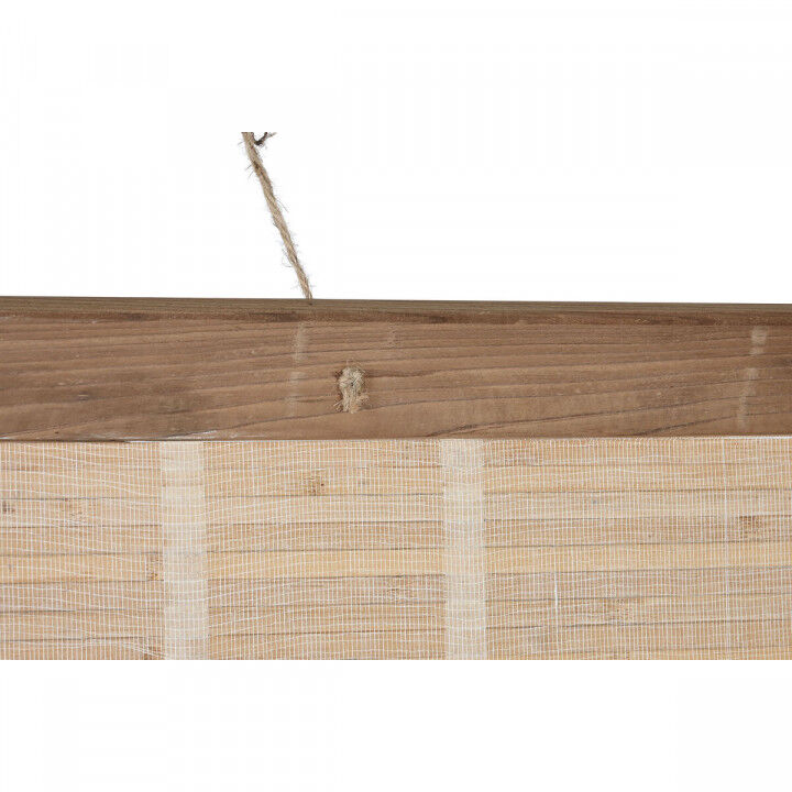 Wanddecoratie Home ESPRIT Zwart Natuurlijk Wereldkaart 149 x 2 x 105 cm