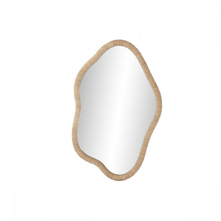 Wandspiegel Home ESPRIT Natuurlijk Kristal Rotan Scandi 63,5 x 4,5 x 101 cm