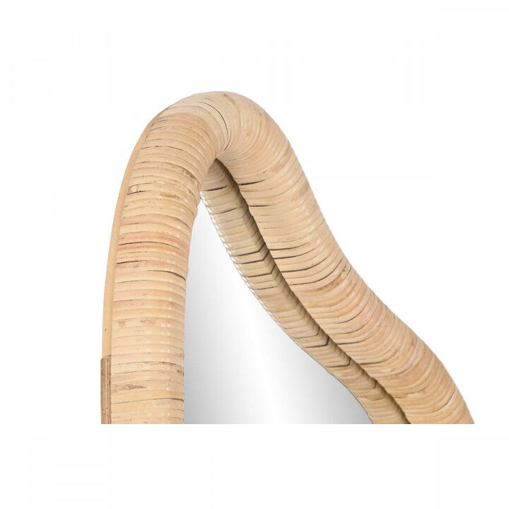 Wandspiegel Home ESPRIT natürlich Kristall Rattan Scandi 52,5 x 4 x 150 cm