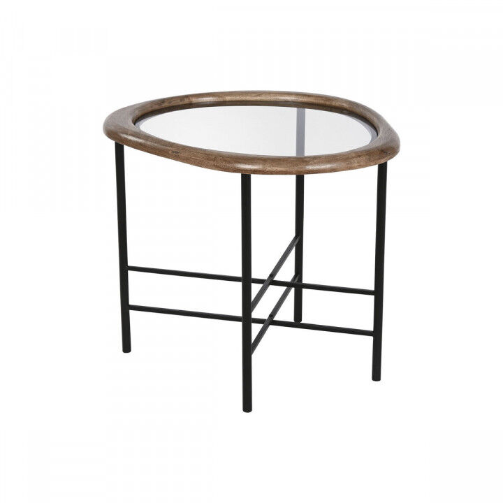 Centre Table Home ESPRIT Brown Black Natural Crystal Fir wood 61 x 50 x 53 cm
