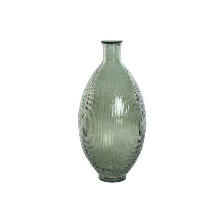 Vase Home ESPRIT Vert Cristal recyclé 30 x 30 x 59 cm