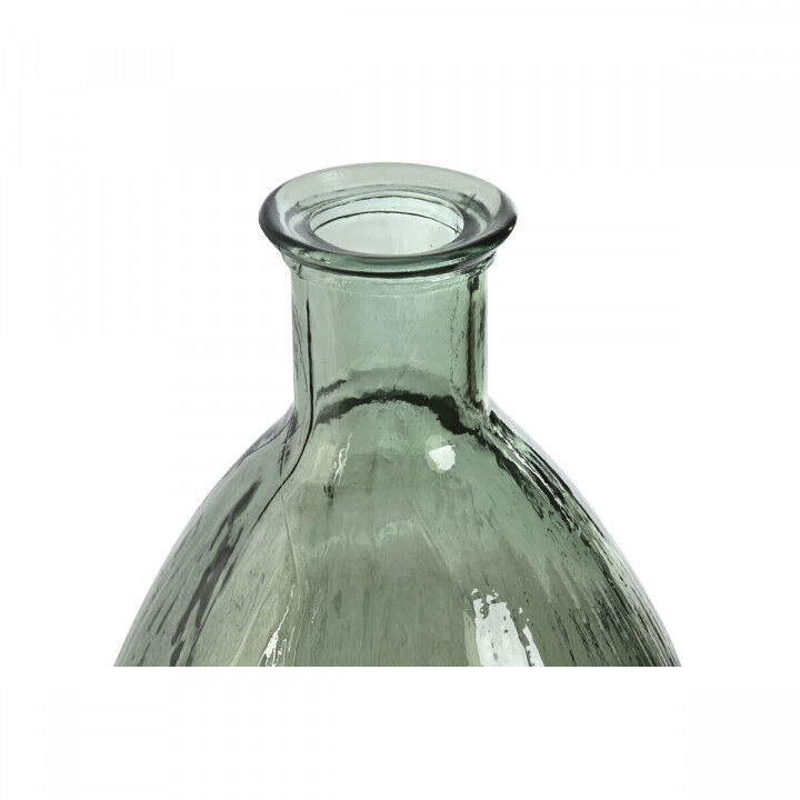Jarrón Home ESPRIT Verde Cristal reciclado 30 x 30 x 59 cm