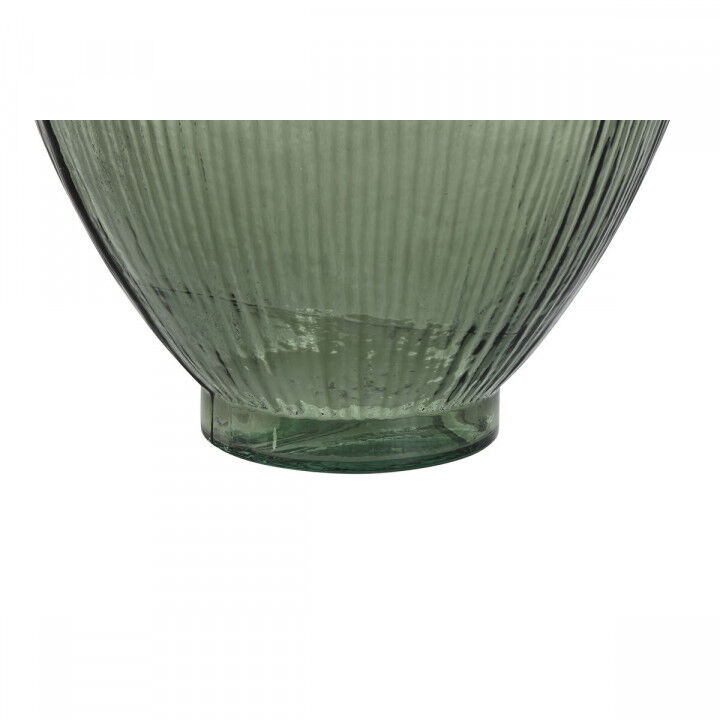 Vaso Home ESPRIT Verde Vetro riciclato 30 x 30 x 59 cm