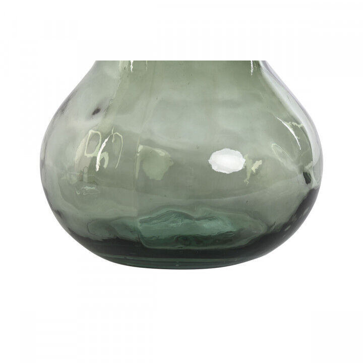 Vase Home ESPRIT Green Recycled glass 26,5 x 26,5 x 75 cm