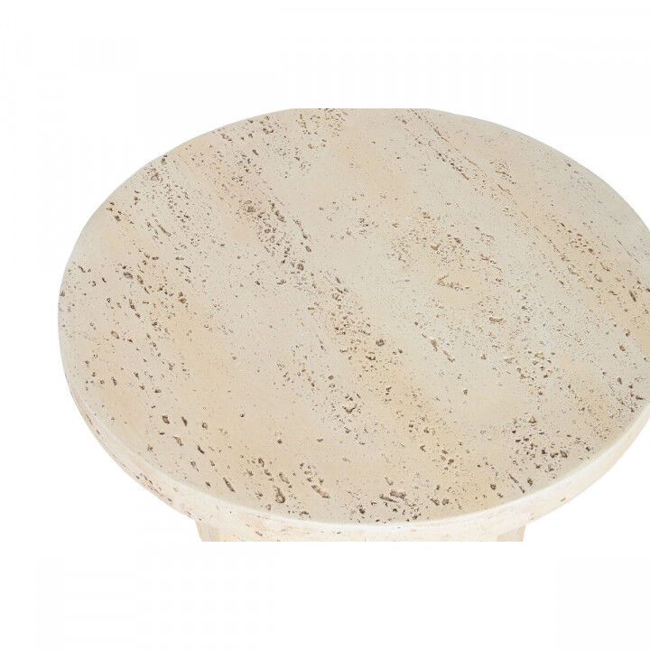 Kleine bijzettafel Home ESPRIT Beige Magnesium 60 x 60 x 41,9 cm