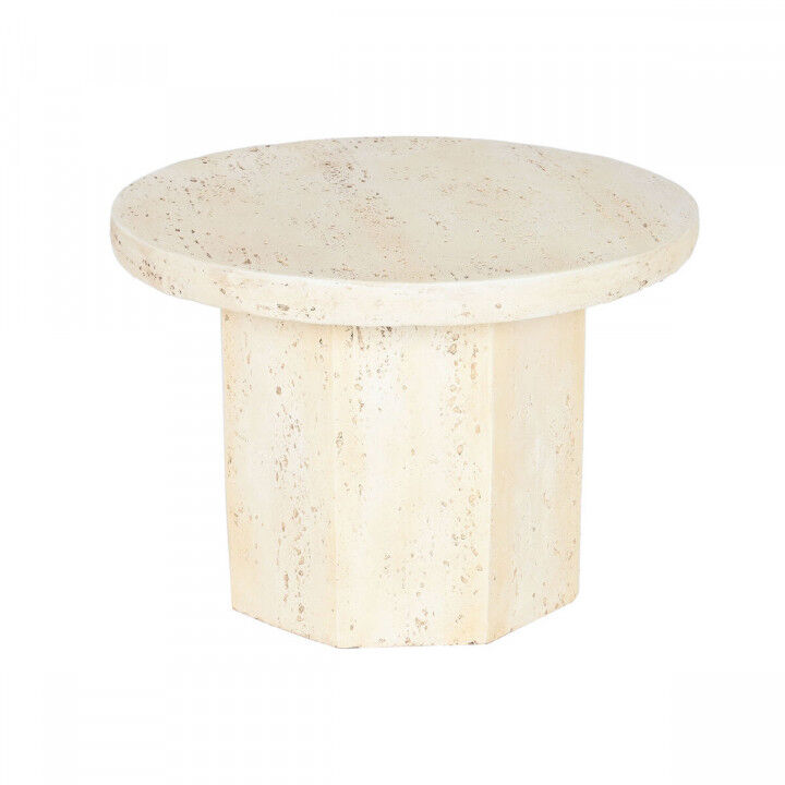 Petite Table d'Appoint Home ESPRIT Beige Magnésium 60 x 60 x 41,9 cm
