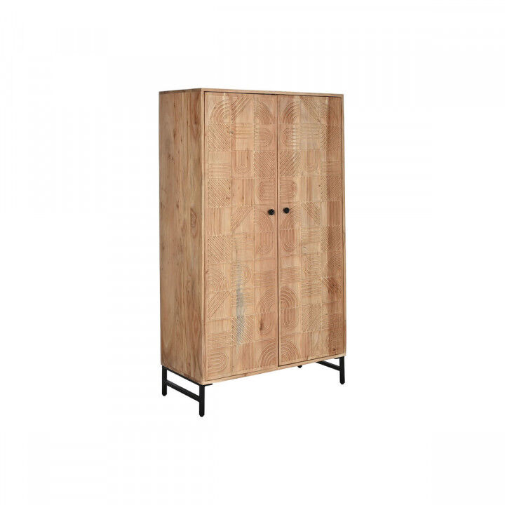 Buffet Home ESPRIT Marron Métal Acacia 90 x 40 x 161 cm