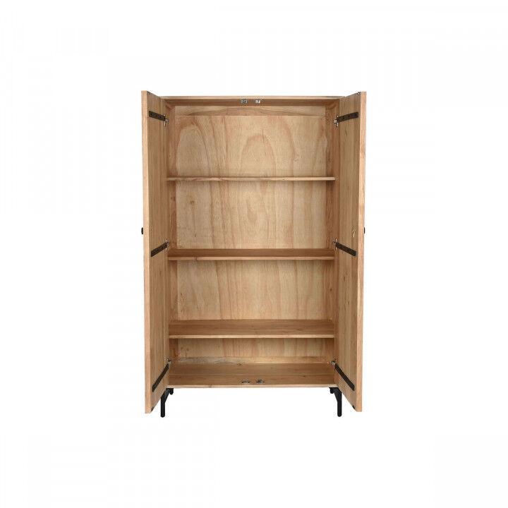 Anrichte Home ESPRIT Braun Metall Akazienholz 90 x 40 x 161 cm