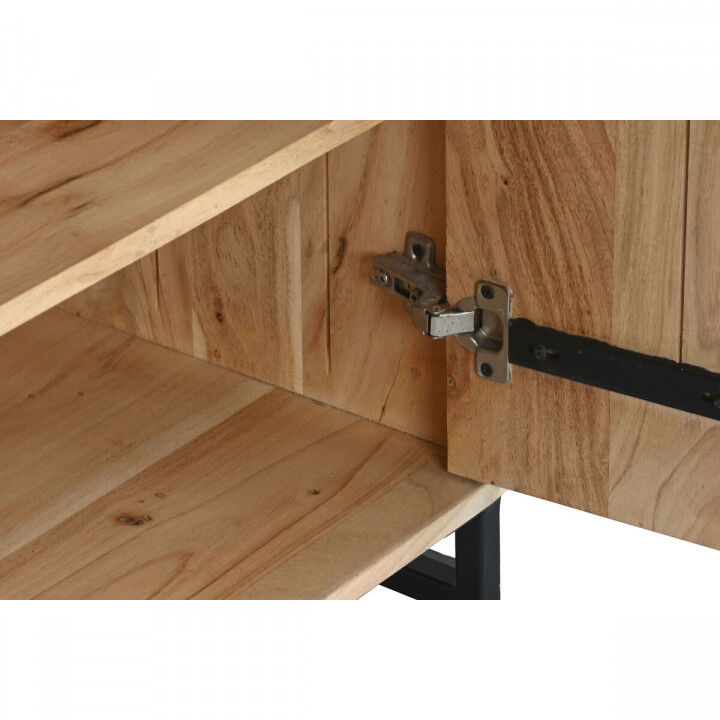 Anrichte Home ESPRIT Braun Metall Akazienholz 90 x 40 x 161 cm